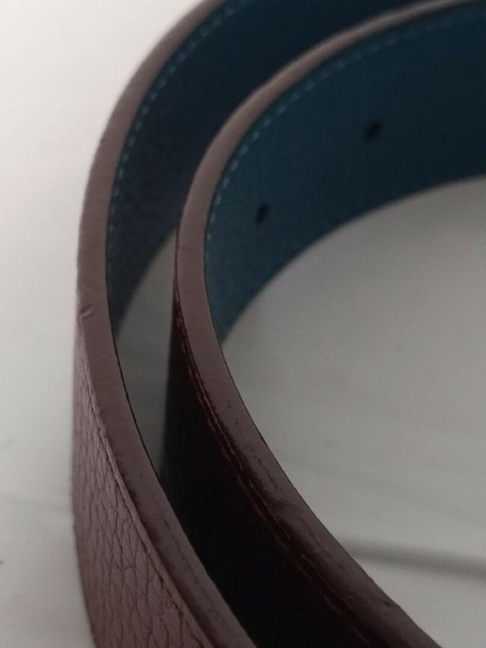 Louis Vuitton Ceinture Initial Reversible Blue Belt - Picture 4 of 9